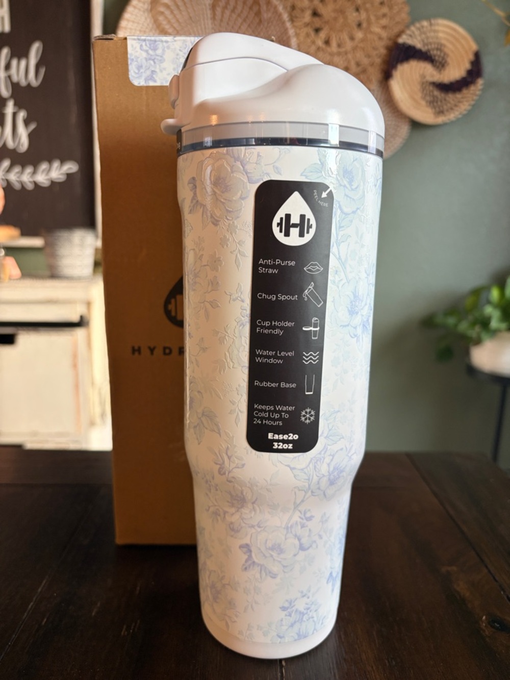 Hydrojug Ease2o (32oz) in CHERISH! New!